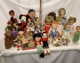 Lot of Dolls