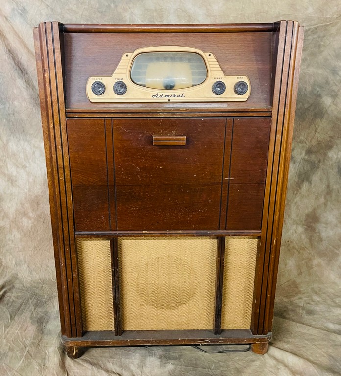Antique Floor Model Admiral Radio/Record Player | Proxibid