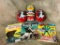 Vintage Wind Up Toy & Comic Book Lot
