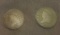 Lot Of 2 Scarce Classic Design US Half Cent Coins 1829 & 1835