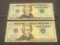 Lot of 2 $20 2017 a Birthday/ Anniversary Notes