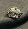 14 Kt. Gold Diamond Cluster Ring