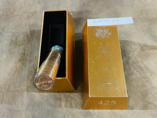 Uncirculated Sealed Government Pack Presidential $1 50 Coin Set