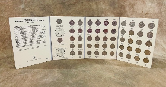 Fifty State Commemorative Quarter Set Full Value $13.00