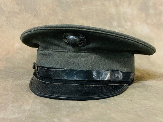 Antique US Marines Dress Cap