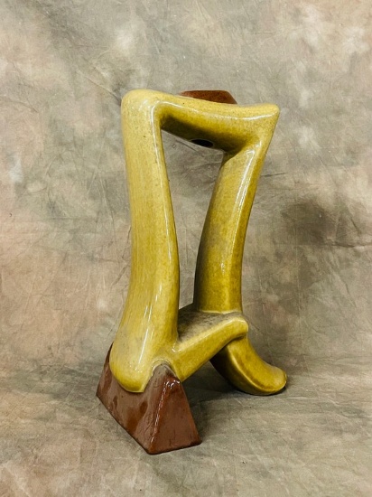 Retro Hyalyn Ceramic Lamp Base