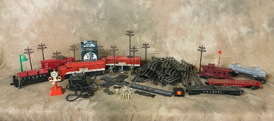 Lionel Texas Special Locomotives, Cars, Track And Accessories