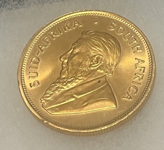 1983 1 OZ Fine Gold South Africa Krugerrand