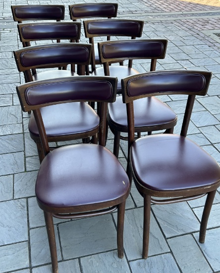 Set of 8 Restaurant Chairs