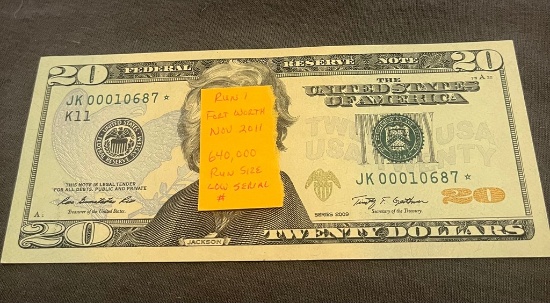 2009 $20 Star Note