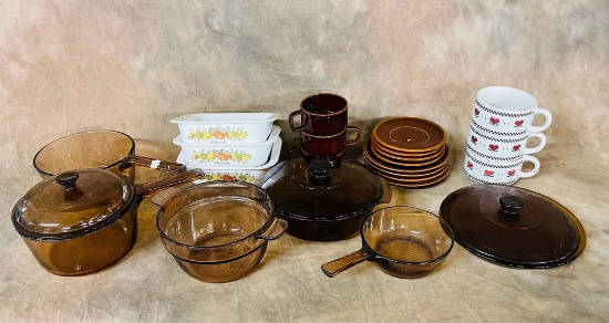 3 Trays Of Kitchenware
