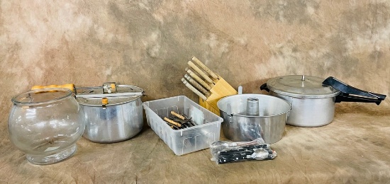 Box Lot Kitchen Items