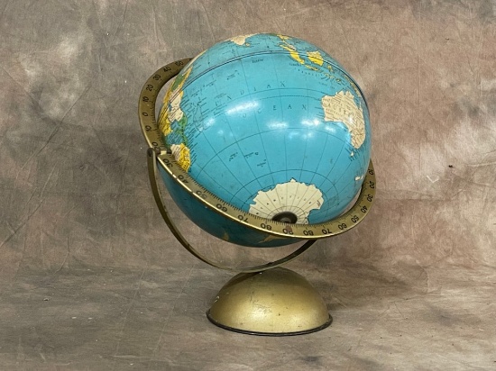 Replogle 8" Metal Globe On Base