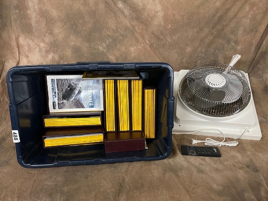 Lakewood Window Fan & Old Magazines