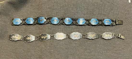 Pair of Sterling Silver Bracelets