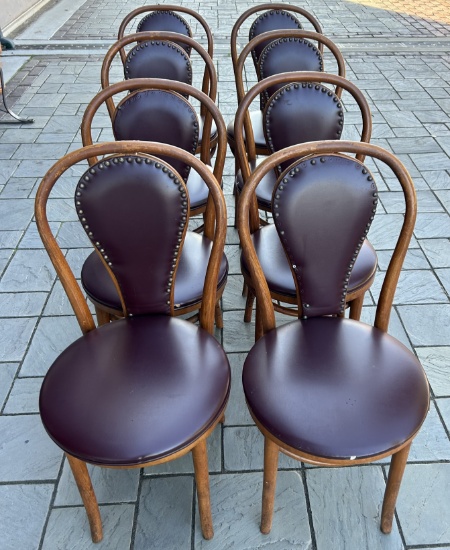 Set of 8 Bentwood Chairs