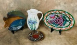 4 Pieces Studio Pottery