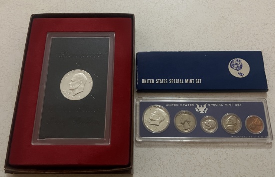 1967 Special Mint Set and 1971 Eisenhour SIlver Doll