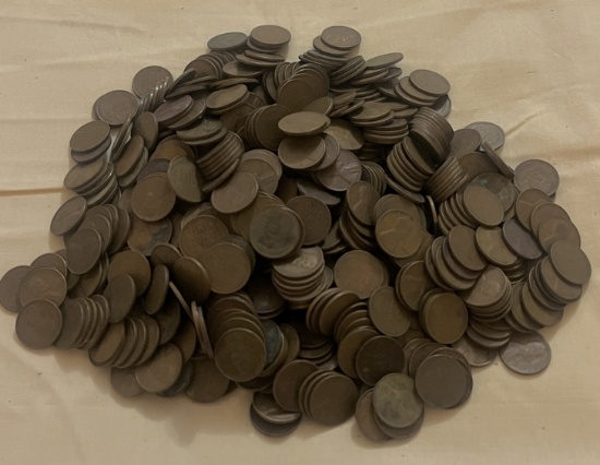 Lot of Unsearched Wheat Pennies