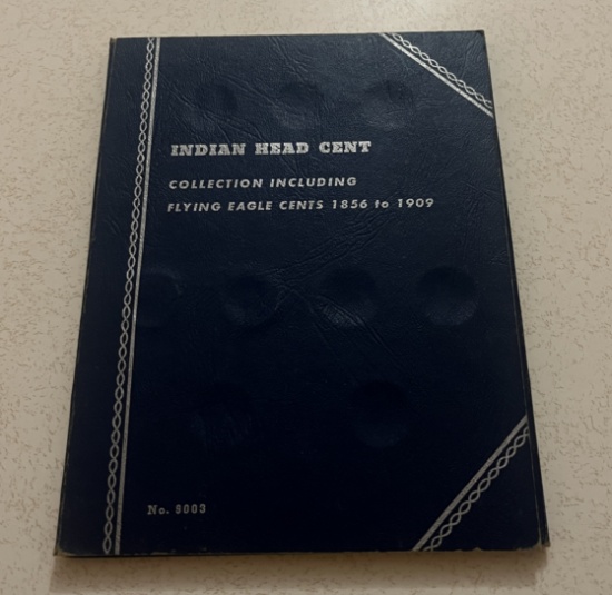 Partail Indian Head Penny Book