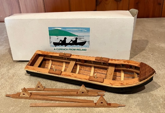 Irish Hand-Made Currachs Model