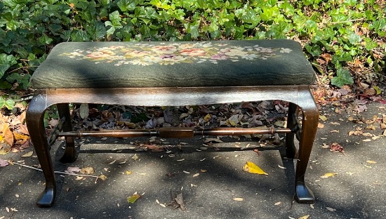 Needlepoint Bedroom Bench
