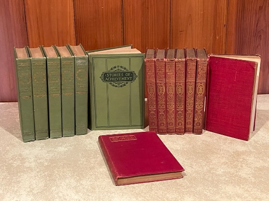 Box Lot Antique Book Sets