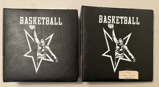 Lot of Two Binders of Basketball Cards