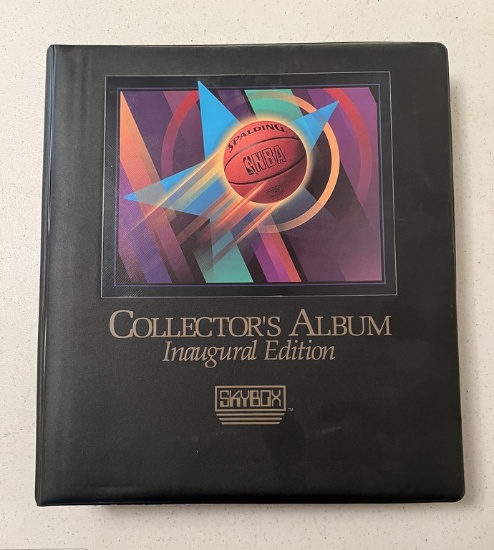 One Binder of 1990-91 Skybox Basketball