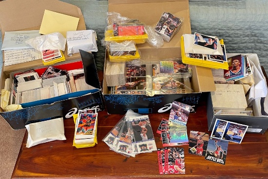 (2) Boxes of Unsearched Basketball Cards