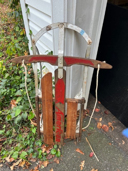 Vintage American Flyer Sled