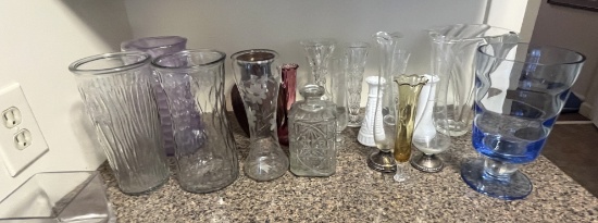 Large Grouping of Vases