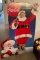 Display Advertising Santa for Coca-Cola and Smaller and Newer Santa