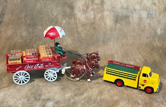 Vintage Coca Cola Toy Vehicle Collectibles
