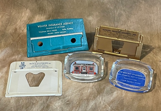 Hickory, NC Advertising Collectibles Lot