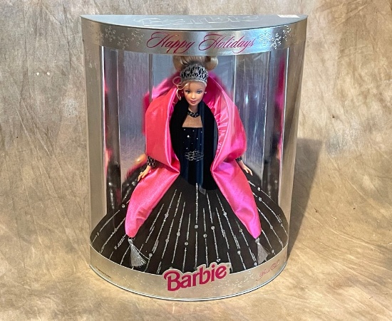 1998 Happy Holidays Barbie New In Box