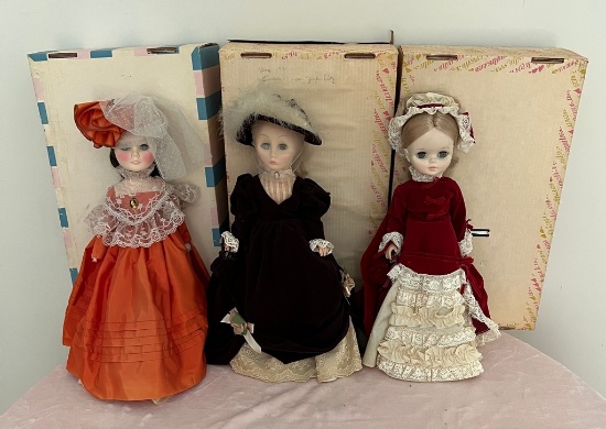 Lot of Three Effanbee Dolls