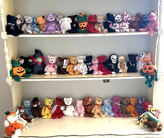 Lot of Forty Plus Beanie Babies