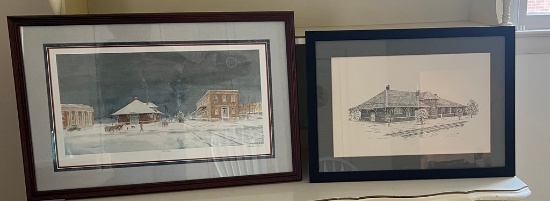 Lot of Two Framed Prints