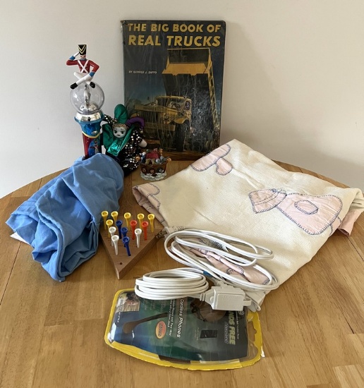 Baby Quilt and Other Items