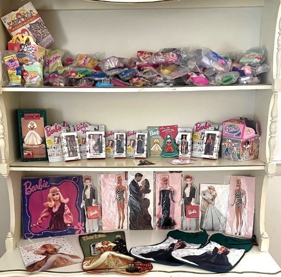 Lot of Barbie Items