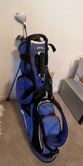 Golf Bag and Clubs