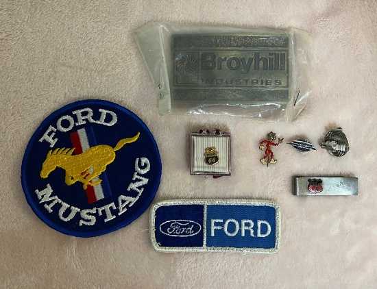 Advertising Patch & Pin Lot