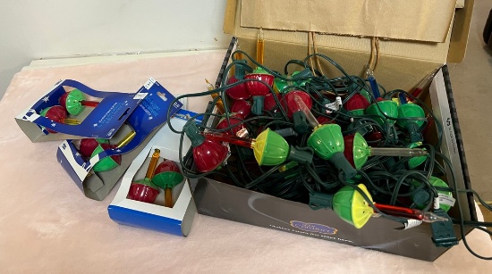 Lot of Bubble Christmas Lights