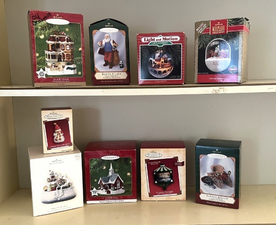 Lot of Light and Motion Hallmark Ornaments