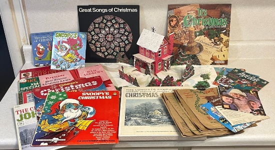 Lot of Christmas Records