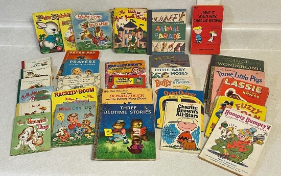 Lot of Vintage Children's Books