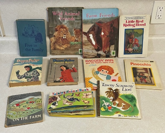 Lot of Vintage Children's Books