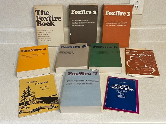 Lot of Foxfire Books