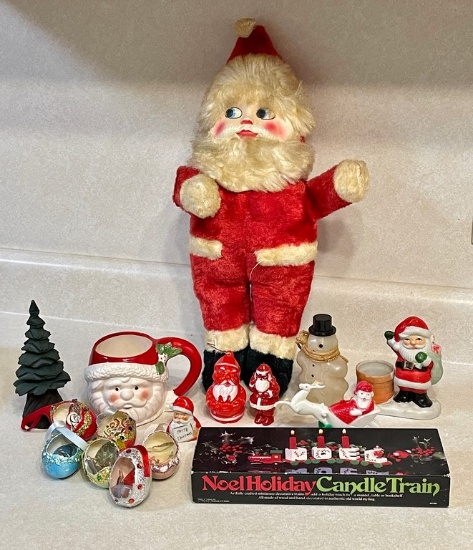 Vintage Christmas & Santa Clause Lot